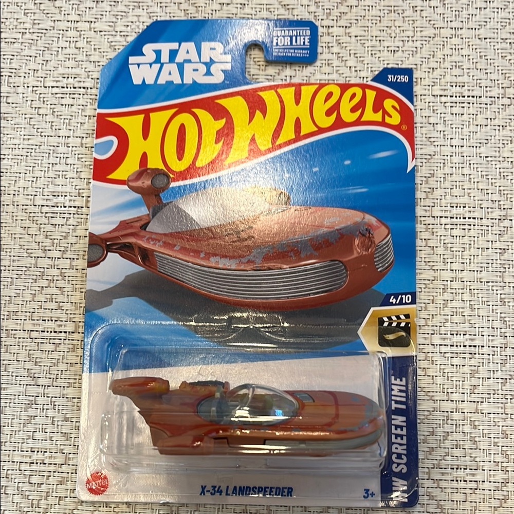 Star Wars X-34 Landspeeder Hotwheels- Brown